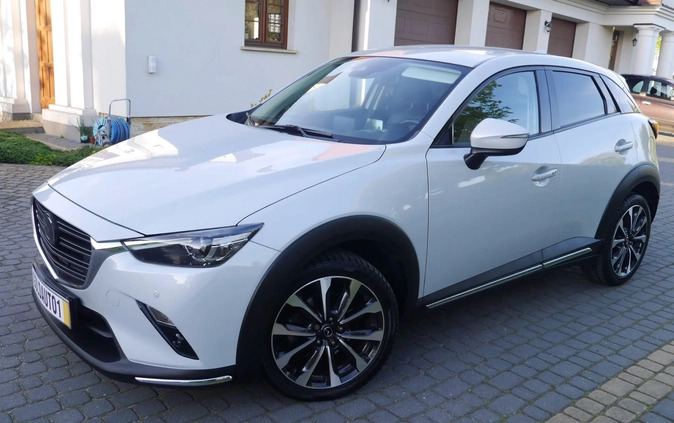 Mazda CX-3 cena 78900 przebieg: 116000, rok produkcji 2019 z Biała Podlaska małe 781